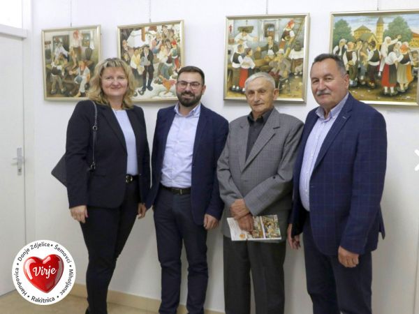 Otvorenje izložbe “Hod kroz godinu” Pere Topljaka Petrine