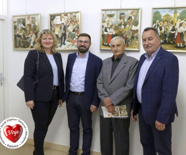 Otvorenje izložbe “Hod kroz godinu” Pere Topljaka Petrine